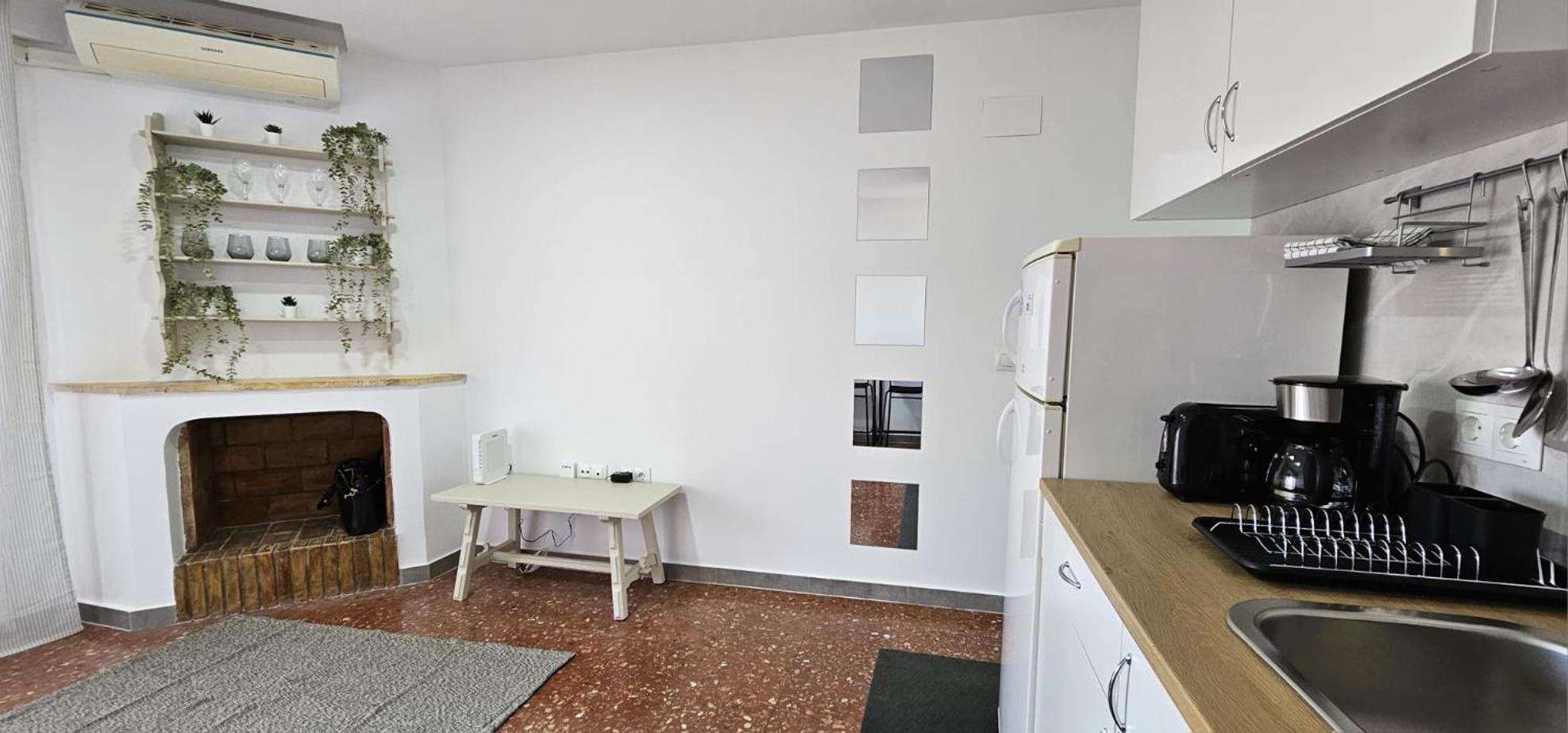 Апартаменты Pequeno Apartamento Con Vistas Al Mar Рокетас-де-Мар Экстерьер фото